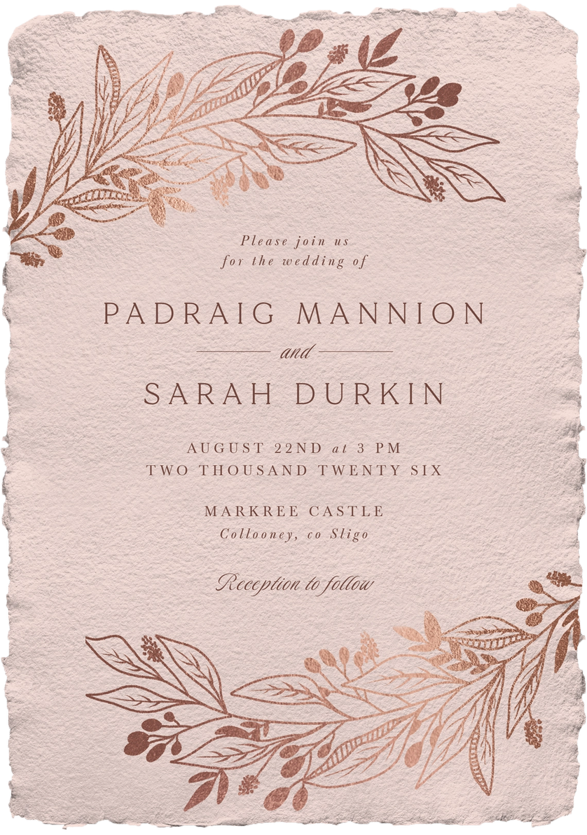 Wedding Invitation